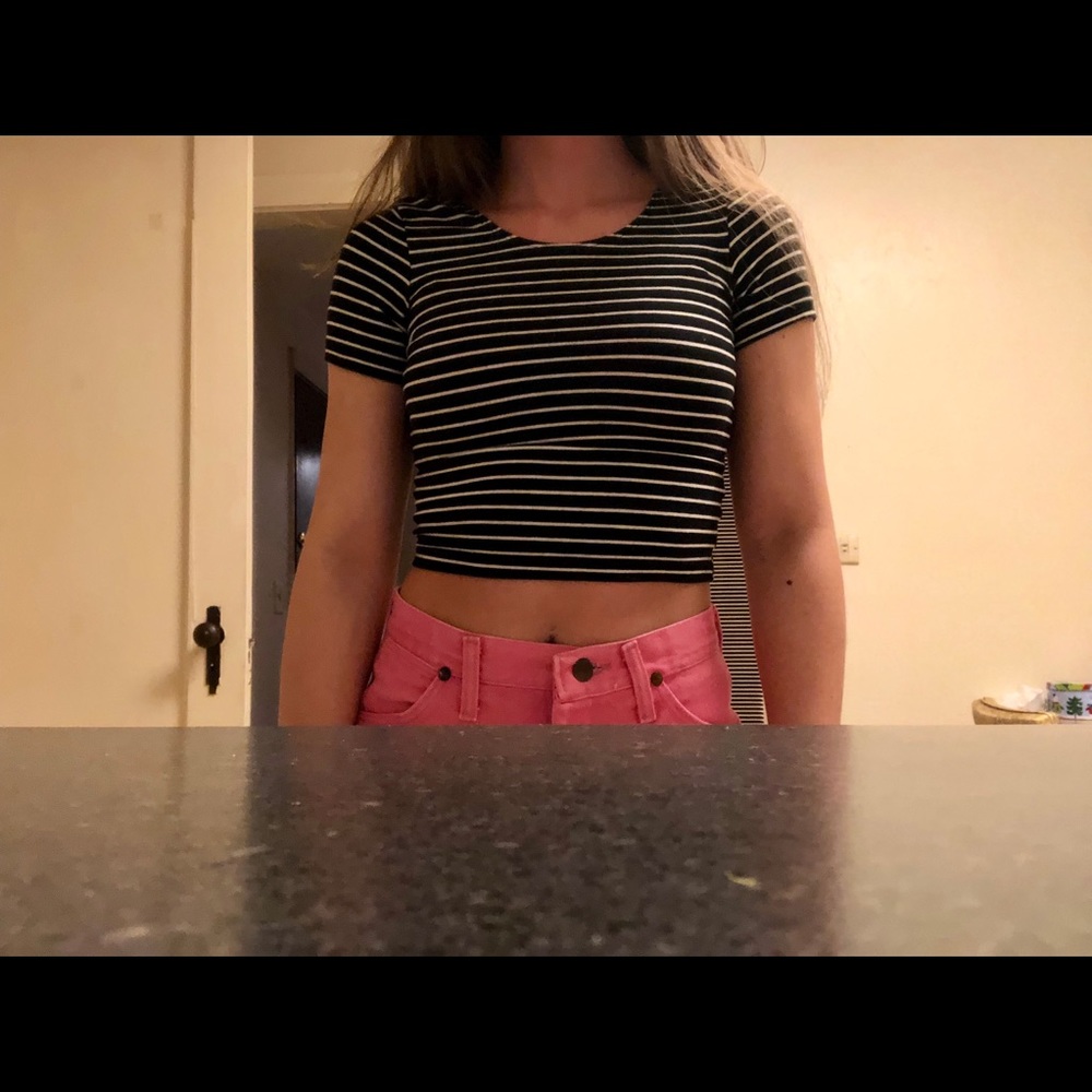 American Apparel crop top